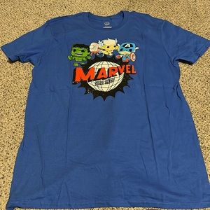 Pop! Tees Marvel Graphic Tee Size Large NWOT